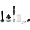 Image de Mixeur plongeant Bosch Serie 4 ErgoMaster MSM4B623 1000 W 12 vitesses + Pulse pied amovible verre mesureur 0,6 L Noir et gris - Neuf