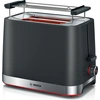 Image de Grille-pain Bosch TAT4M223 4 2 tranches 950 W Acier inoxydable noir