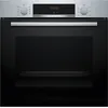Image de Bosch Serie 4 HBA514BS3 four 71 L 3400 W A+ Noir, Acier inoxydable