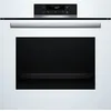 Image de Four intégrable multifonction 71l 60cm pyrolyse blanc - Bosch - HBA572BW3F - série 4