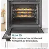Image de Bosch Serie 4 HRG572ES3, Medium, Four électrique, 71 l, 3600 W