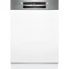 Image de Bosch Série 4 SMI4EVS08E Lave-vaisselle semi-intégré, hauteur 81,5 cm, largeur 60 cm, acier brossé