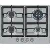 Image de Bosch Serie 4 PGH6B5K90 hob Stainless steel Built-in 58 cm Gas 4 zone(s)