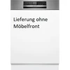 Image de Bosch Série 6 SMI6ECS12E Lave-vaisselle semi-intégré, hauteur 81,5 cm, largeur 60 cm, acier brossé