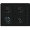 Image de Table gaz inox, 60 cm, SER2, 4 brûleurs, Fonte avec pieds en caoutchouc BOSCH - PBP6B6K80 - Neuf