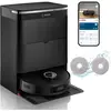Image de Bosch BCRDW3BX, sans sac, noir, rond, sac à poussière, rechargeable, Purification, 75 dB