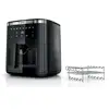 Image de Bosch Serie 6 MAF671B1 friteuse Unique 7,2 L Autonome 1800 W Friteuse d'air chaud Noir - Neuf