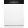 Image de Lave-vaisselle 60cm 14 couverts 42db intégrable avec bandeau noir - Bosch - SMI4HCB07E - ser4