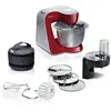 Image de Robot de cuisine Bosch, série 4, bol en acier inoxydable, compatible lave-vaisselle, système de mélange planétaire