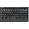 Image de KeySonic ACK-595C+, Mini, filaire, USB + PS/2, noir