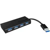 Image de Hub 4-Port IcyBox USB 3.0 IB-AC6104-B Aluminium Gehäuse (b) retail