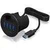 Image de ICY BOX IB-HUB1403 USB 3.2 Gen 1 (3.1 Gen 1) Type-A 5000 Mbit/s Noir - Neuf
