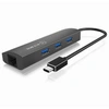 Image de Icy Box ICY BOX IB-HUB1406-C USB 3.2 Gen 1 (3.1 Gen 1) Type-C Anthracite