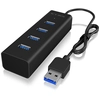 Image de ICY BOX IB-HUB1409-U3 USB 3.2 Gen 1 (3.1 Gen 1) Type-A 5000 Mbit/s Noir - Neuf