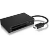 Image de ICY BOX IB-CR401-C3 lecteur de carte mémoire USB 3.2 Gen 1 (3.1 Gen 1) Type-C Noir - Neuf
