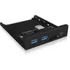 Image de ICY BOX IB-HUB1417-i3 Noir - Neuf
