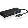 Image de Hub 4-Port IcyBox USB 3.0 HUB Type-C zu 2xType C-> 2xType A extern retail