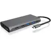 Image de ICY BOX IB-DK4050-CPD Avec fil USB 3.2 Gen 1 (3.1 Gen 1) Type-C Anthracite - Neuf
