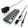 Image de ICY BOX IB-HUB1701-C3 USB 3.2 Gen 1 (3.1 Gen 1) Type-B 5000 Mbit/s Anthracite - Neuf