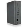 Image de ICY BOX IB-DK2262AC Avec fil USB 3.2 Gen 1 (3.1 Gen 1) Type-C Anthracite - Neuf
