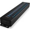 Image de Icy Box IB-HUB1717-U3 Hub 16+1 Port USB IcyBox 16x USB ; 1x USB Charging USB3.2 Gen1 retail