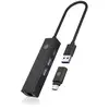 Image de ICY BOX IB-HUB1439-LAN Avec fil USB 3.2 Gen 1 (3.1 Gen 1) Type-A Noir - Neuf