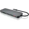 Image de ICY BOX IB-DK4060-CPD Avec fil USB 3.2 Gen 1 (3.1 Gen 1) Type-C Noir, Gris - Neuf