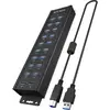 Image de Icy Box 61076 Hub Usb 20 Ports Usb-a Usb 3.0 5 Gbit/s Noir Usb Hub