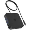 Image de ICY BOX IB-DK4090-C Station d'accueil USB 3.2 Gen 2 (3.1 Gen 1) Type-C Noir - Neuf