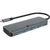 Image de Icy Box IB-DK4022A-CPD Dockingstation IcyBox 6 in 1 1xHDMI 4K60Hz, 4x USB-A