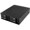 Image de ICY BOX IB-2240SK - Gehäuse für Speicherlaufwerke mit Lüfter - 2.5" (6.4 cm) - Schwarz (IB-2240SSK)