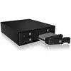 Image de ICY BOX IB-2240SSK 13,3 cm (5.25 ) Plateau de stockage de disques Noir - Neuf