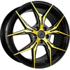 Image de 19 pouces KESKIN KT19N 5x120 ET35 Jantes en aluminium BLACK FRONT GOLD