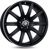 Image de Keskin KT16 Dynamic matt black lip polish 8x18 ET45 - LK5/112 ML66.6 Jante alu