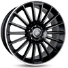 Image de 19 pouces KESKIN KT15 5x112 ET45 Jantes en aluminium MATT BLACK LIP POLISH