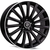 Image de Keskin KT18 Turbo matt black lip polish 8x18 ET45 - LK5/112 ML72.6 Jante alu