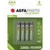 Image de Agfa Photo 131-802756 AgfaPhoto Akku Value Energy AAA HR03 900mAh 4St.