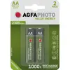 Image de AgfaPhoto - Batterie 2 x AA-Typ - NiMH - (wiederaufladbar) - 2300 mAh
