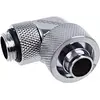 Image de Raccord rotatif coudé à compression pour Tube Ø16mm - G1/4 Alphacool Eiszapfen (Argent) #6POURCENT