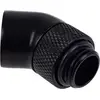 Image de Raccord rotatif à 45° à compression pour G1/4 Alphacool Eiszapfen (Noir) #6POURCENT