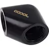 Image de Raccord coudé pour G1/4 Alphacool Eiszapfen (Noir) #6POURCENT