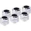 Image de Lot de 6 Raccords à compression pour Tube Ø16mm Alphacool Eiszapfen Pro (Argent) #6POURCENT