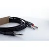Image de Adaptateur Y Cordial 14879 Jack Audio [1x Jack Mâle 6,3 Mm (stéréo) - 2x Jack Mâle 6,3 Mm (mono)] 5 M Noir Gaine En Pvc
