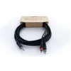Image de Adaptateur Y Cordial 14857 Jack / Cinch-rca Audio [1x Jack Mâle 3.5 Mm - 2x Cinch-rca Mâle] 5 M Noir