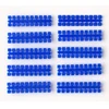 Image de Puzzle Ministeck: 10x 1 bandes kleuren punt (donkerblauw) - Puzzle - Tami32602
