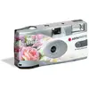 Image de AGFA PHOTO 601020 - Appareil Photo Jetable LeBox Flash, 27 photos, Objectif Optique 31 mm - Gris et fleurs - Neuf