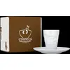 Image de Fiftyeight Products Mug à espresso avec anse - espiègle blanc