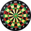 Image de Cible de fléchettes magnétique, y compris 2 jeux de fléchettes, 45 cm, neuf