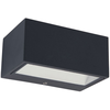 Image de Applique extérieure LED LUTEC 1 flamme fonte d'aluminium