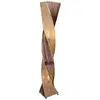 Image de Lampadaire Marco 150 cm rotin feuille de bananier bohème naturel